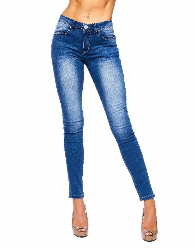 WOMEN'S MANDY HIGH RISE SKINNY JEANS