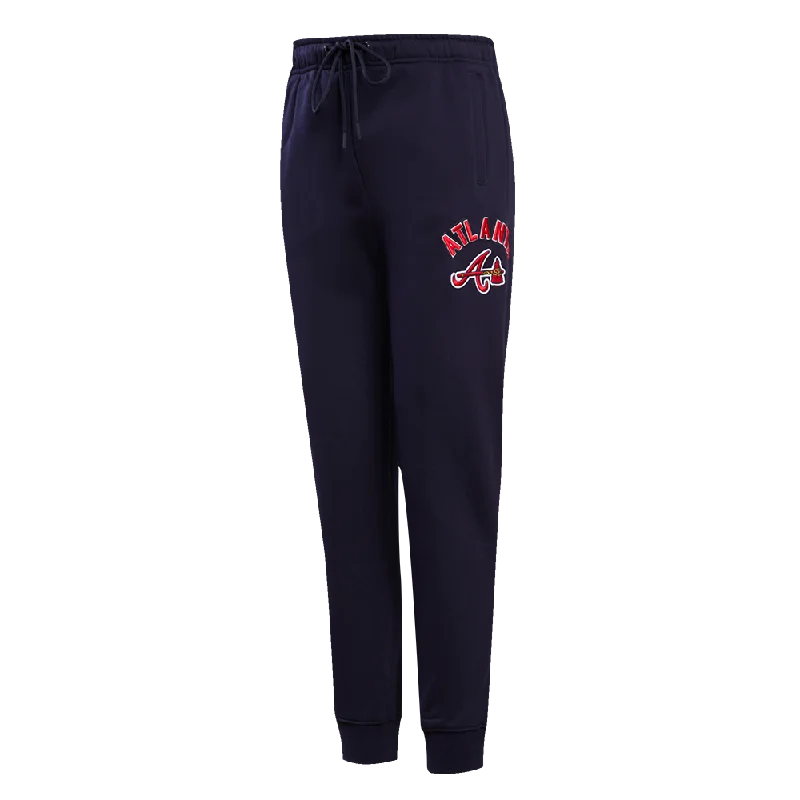 MLB ATLANTA BRAVES CLASSIC WOMEN'S SWEATPANT (MIDNIGHT NAVY)