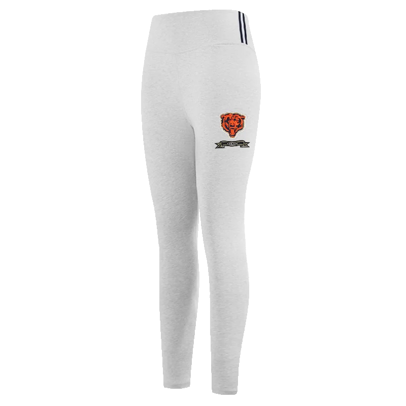 NFL CHICAGO BEARS PRO PREP WOMEN'S JERSEY LEGGING (HEATHER GREY)