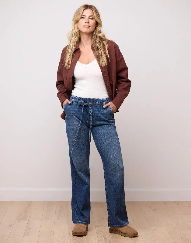 LILY WIDE LEG JEANS / SUNDAY