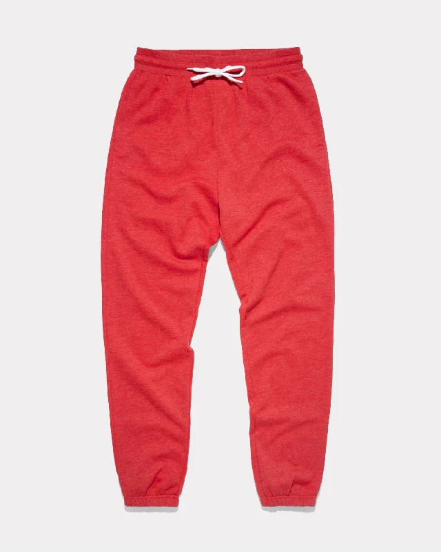 Red Essential PE Sweatpants