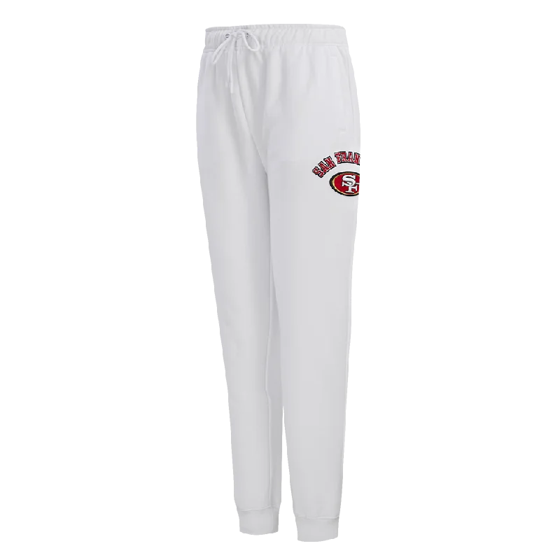 NFL SAN FRANCISCO 49ERS CLASSIC WOMEN'S SWEATPANT (WHITE)