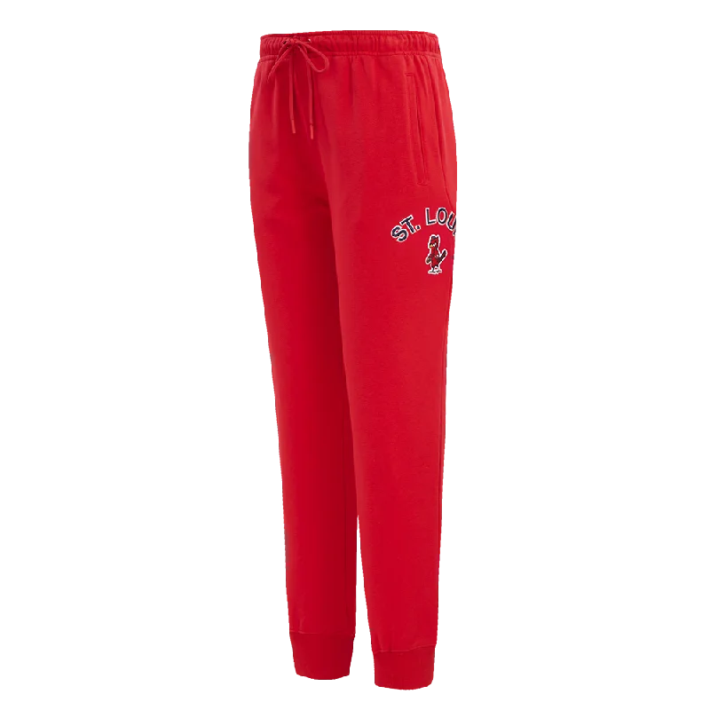 MLB ST. LOUIS CARDINALS CLASSIC WOMEN'S SWEATPANT (RED)