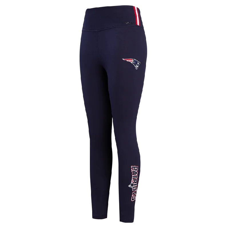 NFL NEW ENGLAND PATRIOTS CLASSIC WOMEN'S JERSEY LEGGING (MIDNIGHT NAVY)