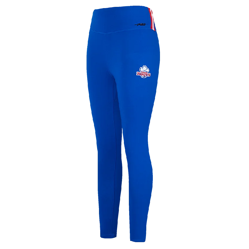 MLB TEXAS RANGERS RETRO CLASSIC WOMEN'S JERSEY LEGGIN (ROYAL BLUE)