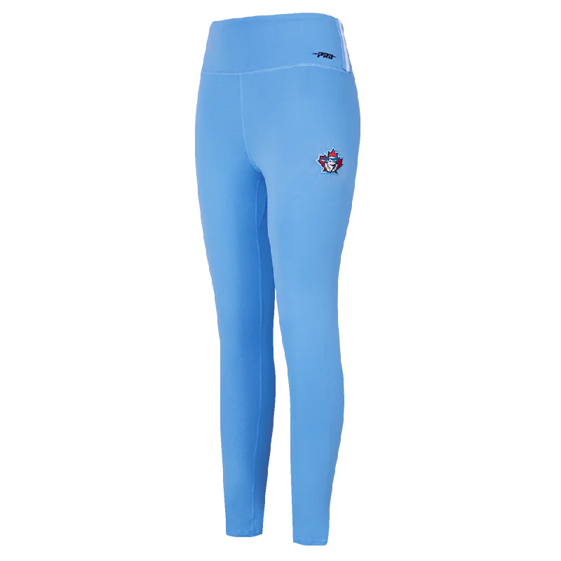 MLB TORONTO BLUE JAYS RETRO CLASSIC WOMEN'S JERSEY LEGGING (UNIVERSITY BLUE)