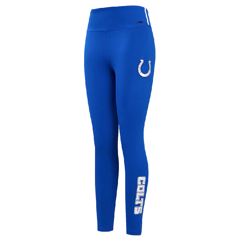 NFL INDIANAPOLIS COLTS CLASSIC WOMEN'S JERSEY LEGGING (ROYAL BLUE)