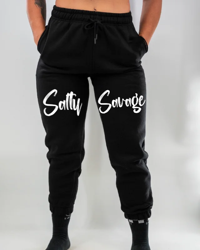 Salty Savage Unisex “Signature” Fleece Sweatpants/Joggers