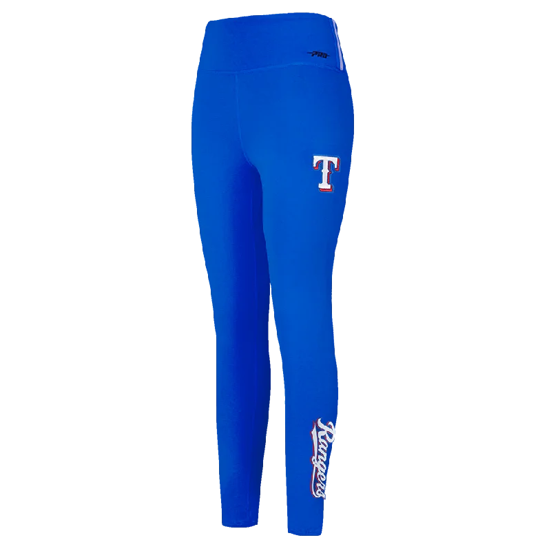 MLB TEXAS RANGERS CLASSIC WOMEN'S JERSEY LEGGING (ROYAL BLUE)