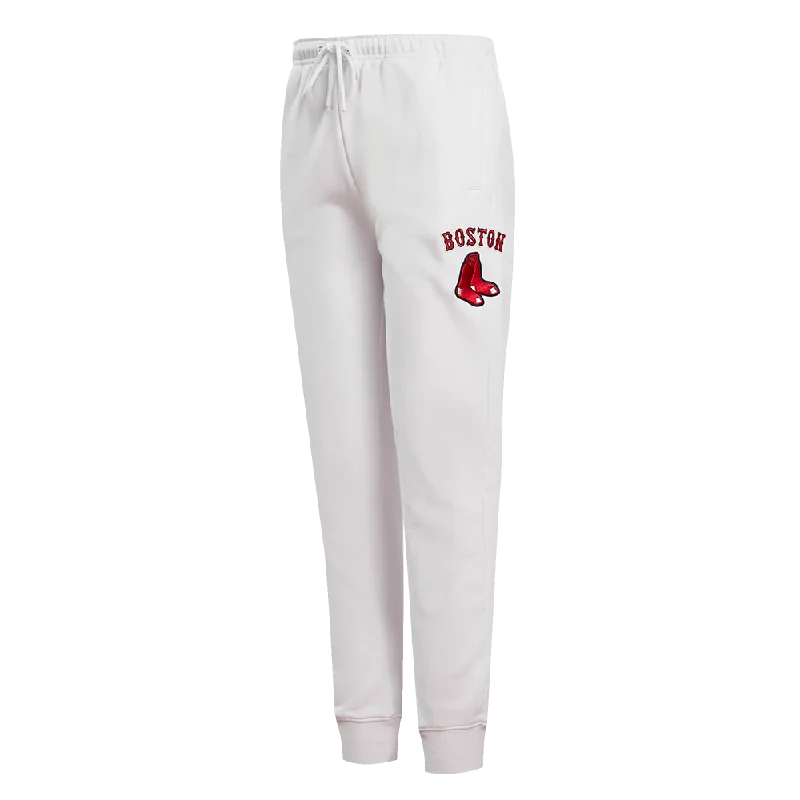 MLB BOSTON RED SOX CLASSIC WOMEN'S SWEATPANT (WHITE)