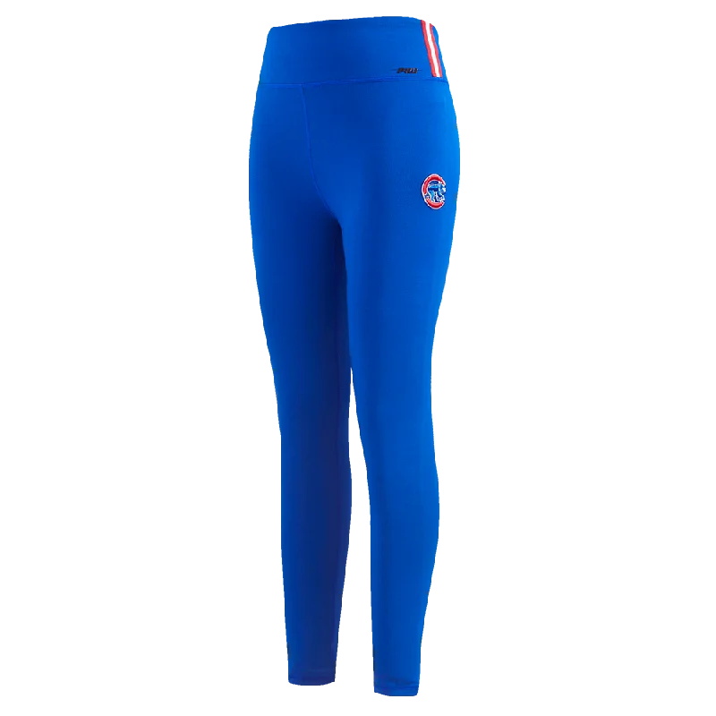 MLB CHICAGO CUBS MASHUP WOMEN'S JERSEY LEGGING (ROYAL BLUE)