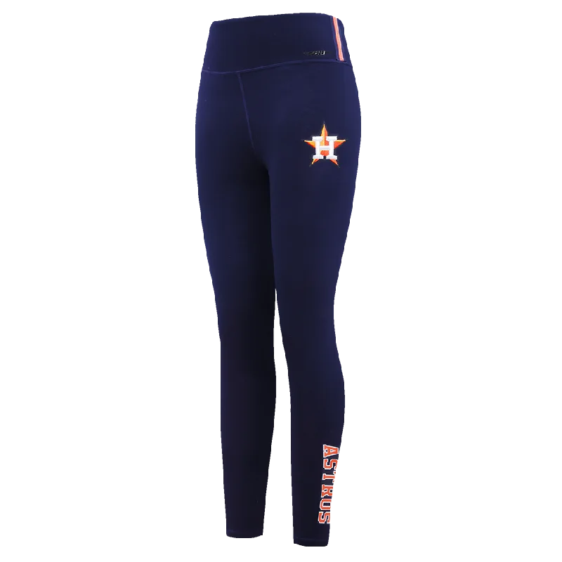 MLB HOUSTON ASTROS CLASSIC WOMEN'S JERSEY LEGGING (MIDNIGHT NAVY)