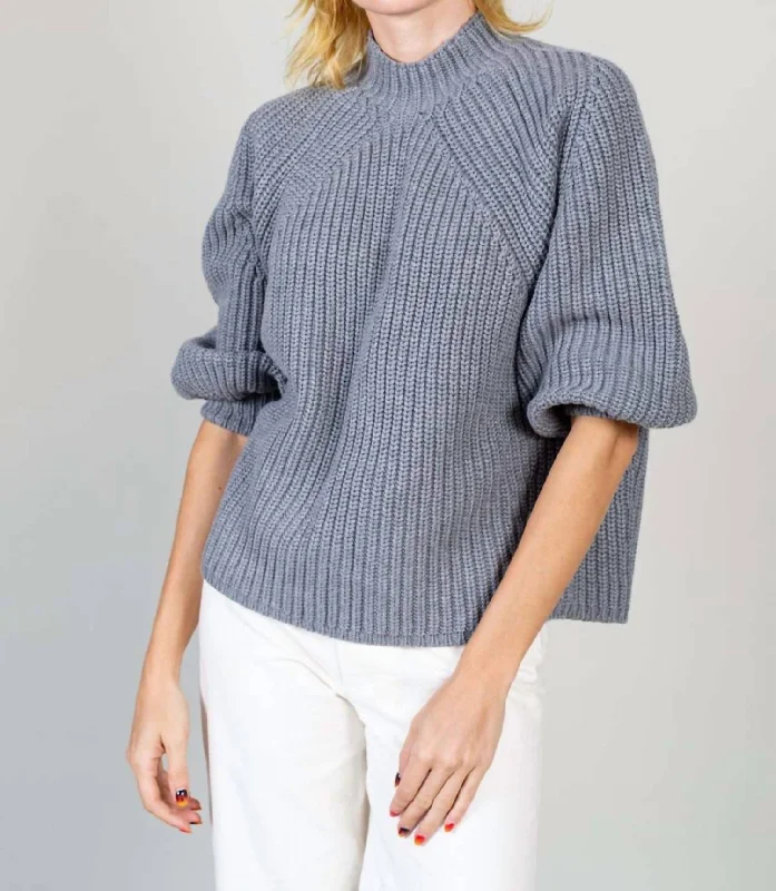 Eco Nueva Merel Sweater In Grey