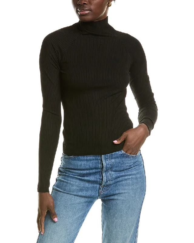 Enza Costa Twist-Back Sweater