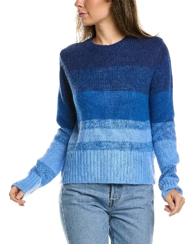 Lea & Viola Ombre Wool-Blend Sweater