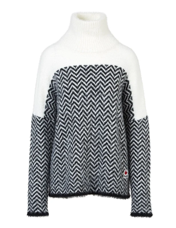 Pajar Women’s Jasper High Neck Chevron Sweater