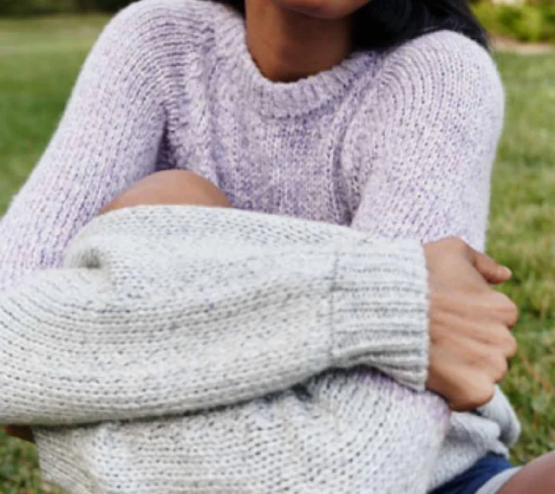 Skylar Sweater In Lilac