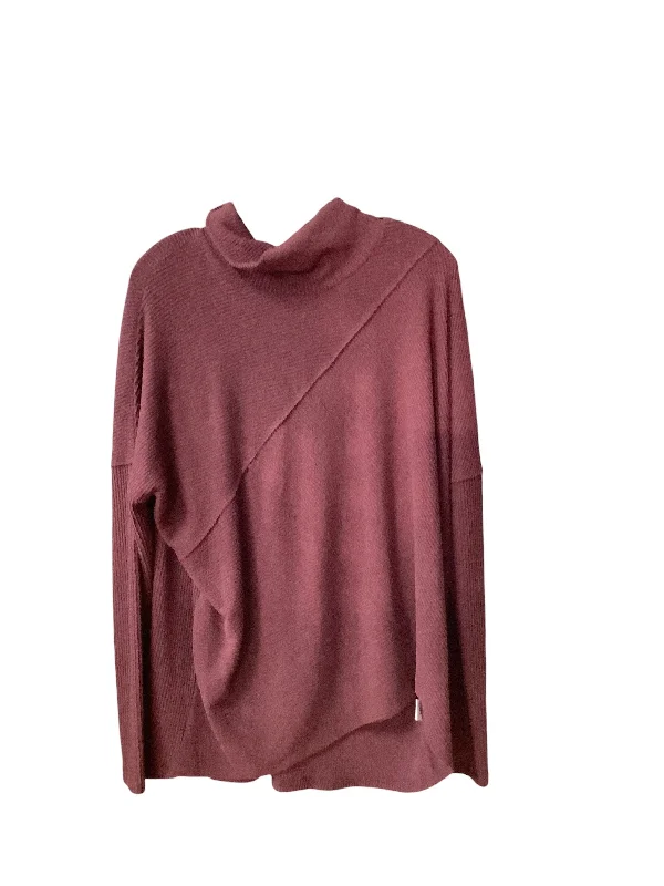 Top Long Sleeve By Bordeaux In Purple, Size: L