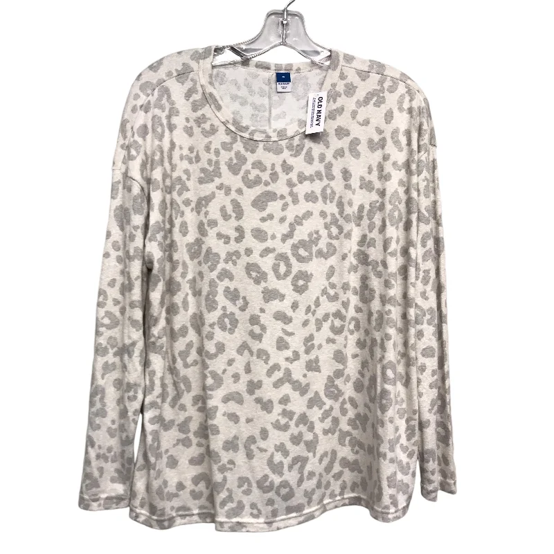 Top Ls By Old Navy In Animal Print, Size:M