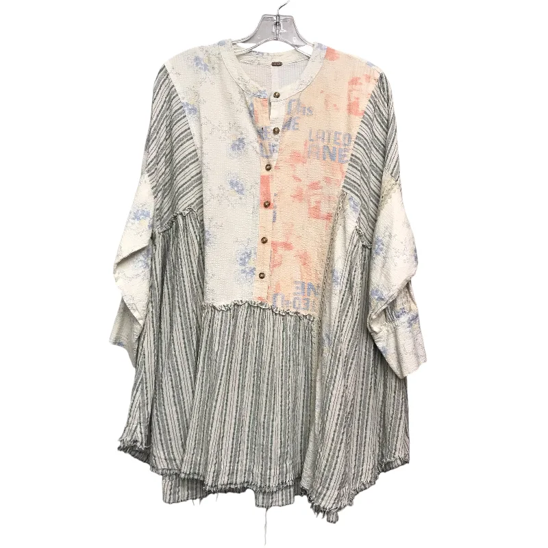 Tunic Ls By Free People In Multi, Size:M