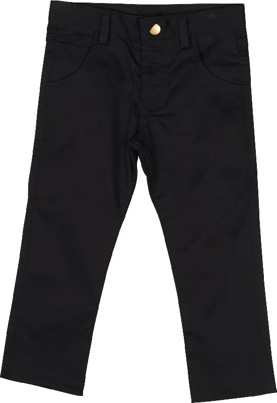 pants chino - black