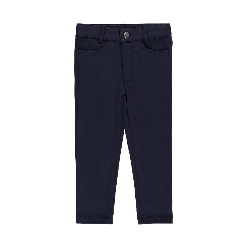 pants ponte - navy