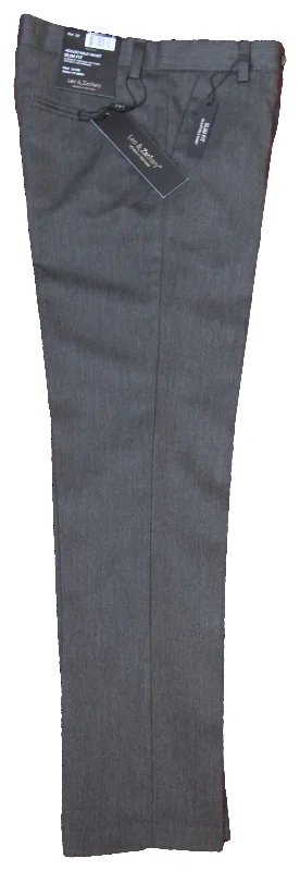 Leo & zachary pants slim fit dressy - charcoal grey