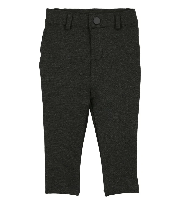 pants husky knit without seam - heather grey