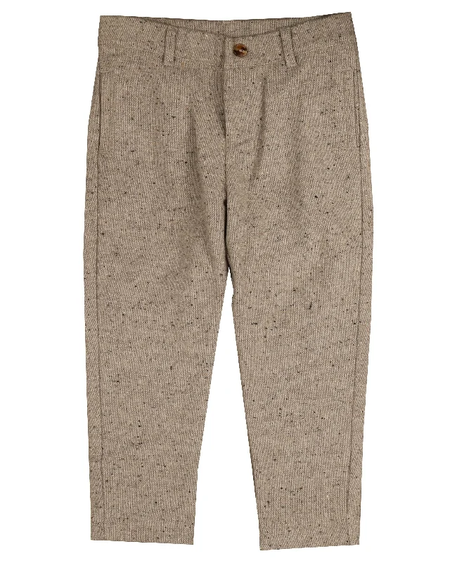 pants wool tweed - grey