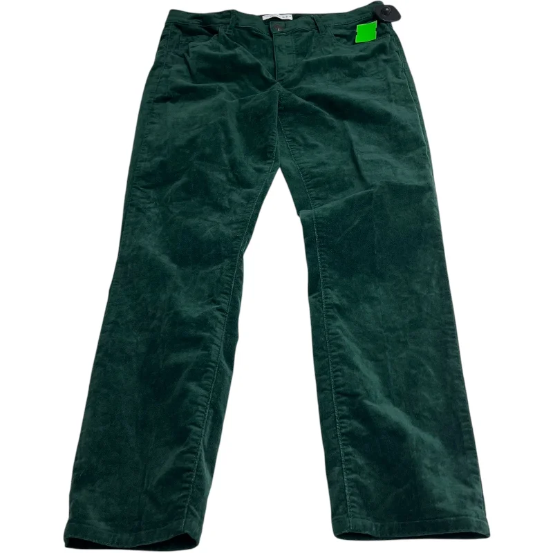 Pants Corduroy By Loft In Green, Size: 8