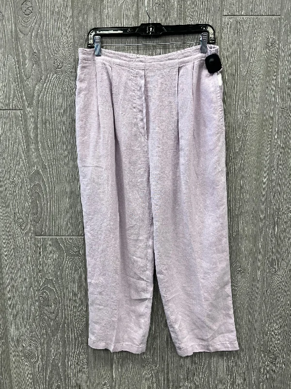 Pants Cropped By Ivy In Purple, Size: 14