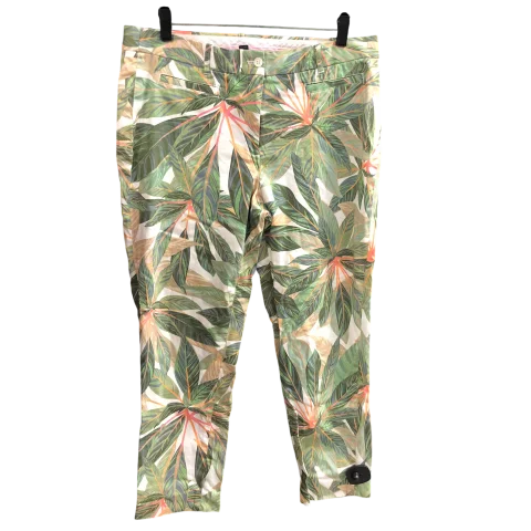 Pants Designer By Brooks Brothers In Floral Print, Size: 12