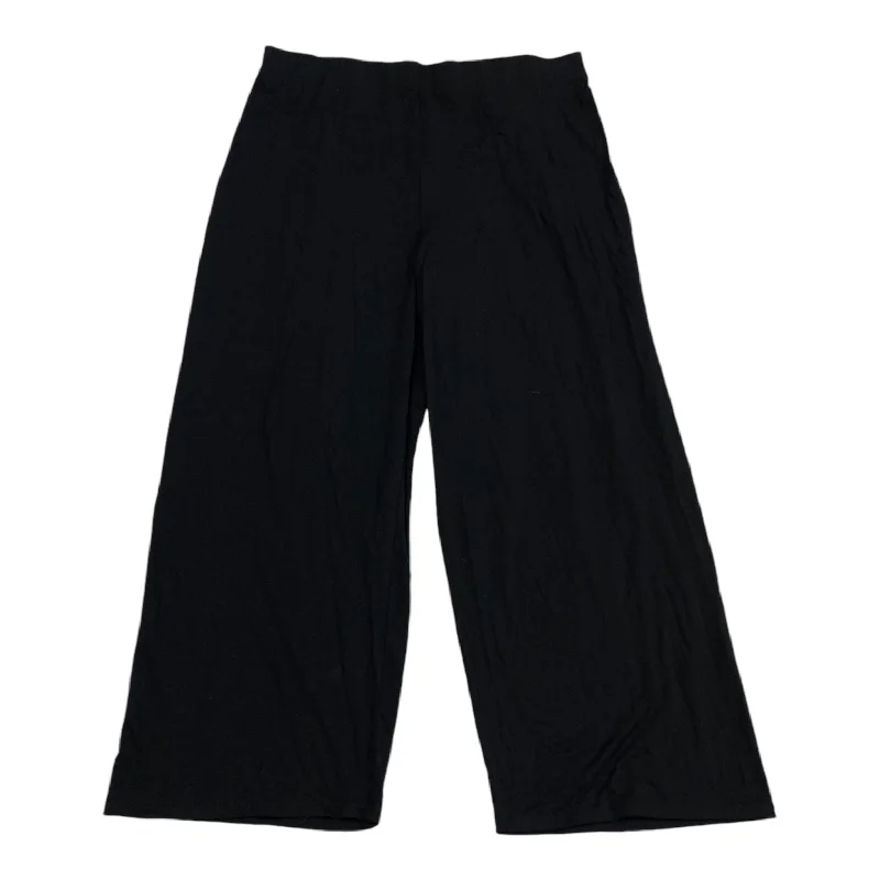 Pants Designer By Eileen Fisher In Black, Size: L