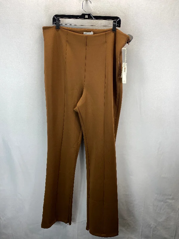 Pants Designer By Good American In Brown, Size: 3X (6)