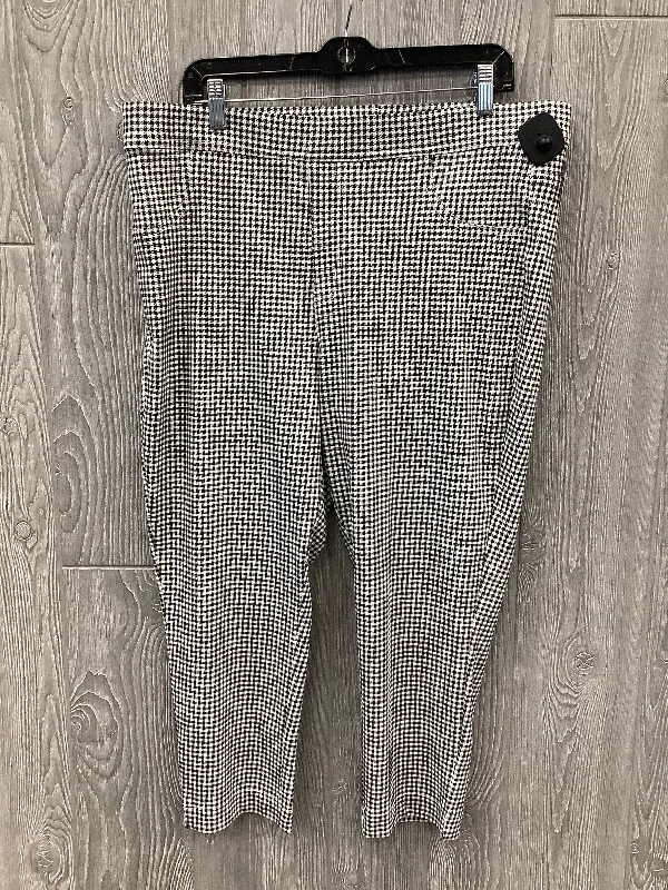 Pants Other By Time And Tru In Checkered Pattern, Size: 22