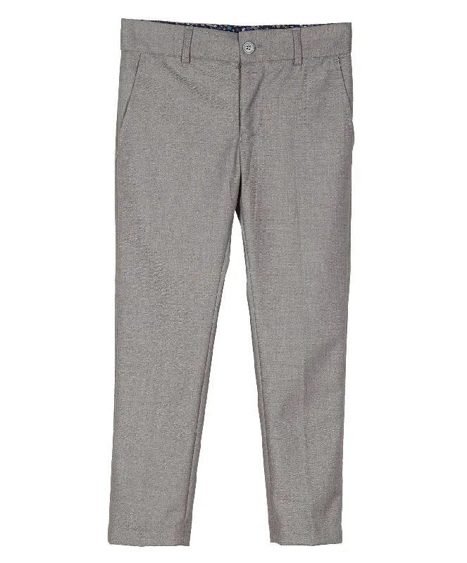 pants  adjustable waist regular fit - light grey