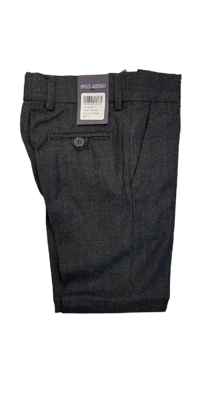 pants skinny fit - charcoal