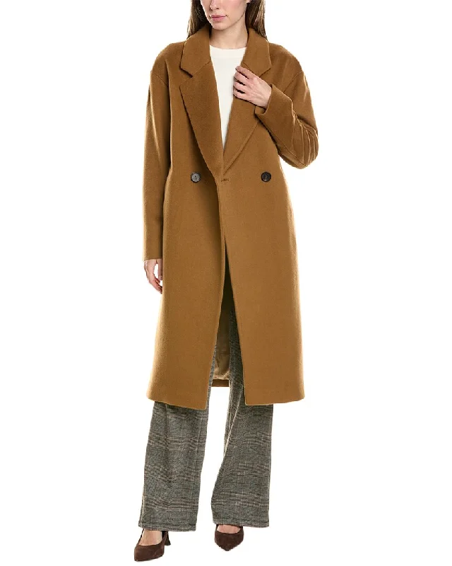 FLEURETTE Long Wool Coat