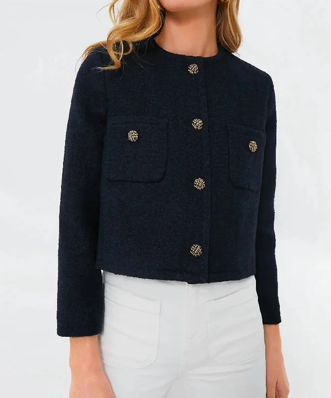 Meredith Jacket In Marine