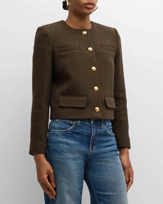 Paige Jacket In Espresso