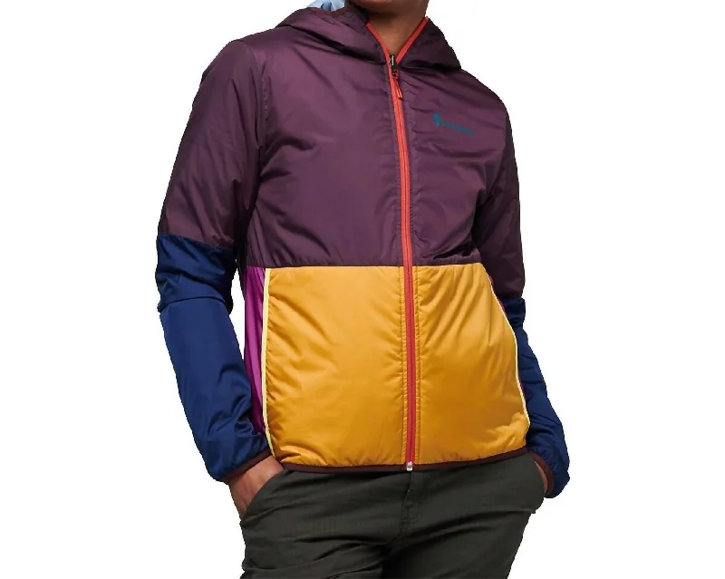 Teca Calido Hooded Jacket In Countryside