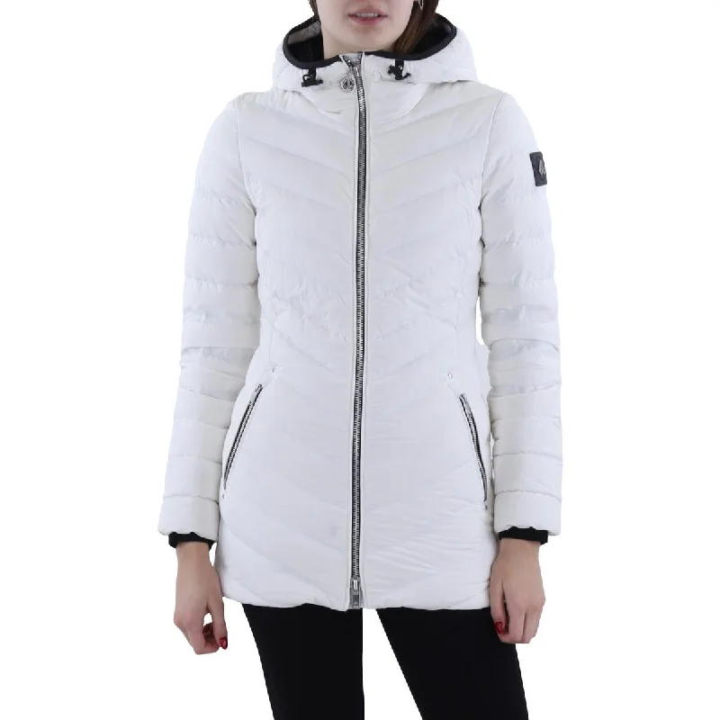 Womens Insulated Hooded Down Coat